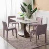 Mid-Century Style Restaurant Chair Nordic Vintage Design Modern Minimalist Household Fabric Backrest Dining Chair for Hotel