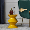 Home Modern Furniture Furnishings Fiberglass Nordic Luxury Funnel Design Side Table Bedroom