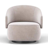 Modern Nordic Living Room Furniture Luxury Club Sofa Arm Chair Armchair Boucle Wide Barrel Velvet Leisure Chairs