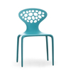 Factory Bottom Dining Room Furniture Modern Stacking Plastic pp Material Dining Chair