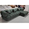 Modern Design L-shaped Sofa Set Hotel Lobby Villa Living Room Furniture Luxury Display Room Velvet Sectional Sofa Couch