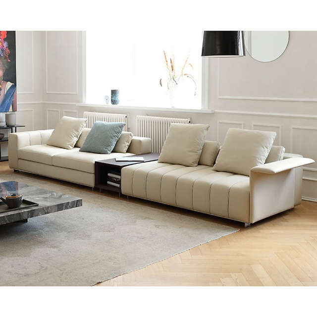 Italian Luxury Design Living Room Furniture High End Fabric Sectional Sofa