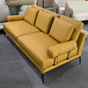 Elegant Luxury Contemporary Genuine Leather Sofa Set Living Room Furniture Sectional Sofa Sample Set Furniture Couch