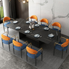 Light Luxury Hotel Restaurant High Quality Dining Table Chair Household Make-up Coffee Shop Leisure Negotiation Dining Chair