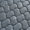 Factory Wholesale Modern Style Full Mesh Spring Coconut Brown 3D Knitted Fabric Economy Hotel Mattresses