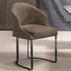 Luxury Stainless Steel Dining Chair Velvet PU Leather Upholster Restaurant Chair for Home Hotel