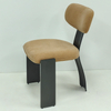 Italian Luxury Contemporary Home Furniture Minimalist Stainless Steel Velvet Dining Chair Modern Design for Hotel Home Use