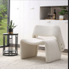New Design Home Living Room Chair Armchair Hotel Restaurant Sofa Single Velvet Fabric Club Leisure Guest Accent Chair