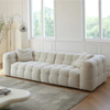 Modern Quiet Style Design Velvet Cloth Sectional Sofa Modern 3 Seater Chesterfield Salon Living Room Sofa Set Furniture