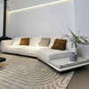 Light Luxury Italian Minimalist Horizon Cotton Linen Fabric Living Room Furniture Household Couch Sofas Sectionals Sofa Set