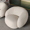 Modern Velvet Fabric Design Sofa Chair Living Room Couch Single Sofas for Home