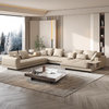 Italy Modern Living Room Furniture Hotel Lobby Reception Area L Shape Sofa Sectional Sofa Fabric Sofa Set