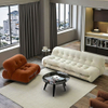 Modern Creative Design Couch Living Room Furniture Hotel Apartment Showroom Velvet Fabric Sectional Sofa Set