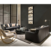 Italian High Quality Sofa Set Modern Hotel Lobby Business Office Villa Living Room Leather Fabric Single Three-person Sofa