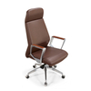 Factory Direct PU Leather High Back Metal Frame Revolving Office Chair
