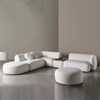 Designer Customized Modern Living Room Couch Indoor Furniture Bedroom Modular Segmented Velvet Fabric Sectional Sofa Set