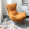 Modern Style Design Leisure Recliner Chair Technology Fabric Down Filling Living Room Rocking Chair