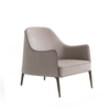 Modern Designers Creative Lounge Chair Living Room Coffee Shop Solid Wood Sofa Chair