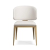 Luxury Dining Chair for Dining Table Custom Modern Stainless Steel Velvet Dining Room Chair Living Room