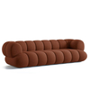 Modern Engineering Custom Indoor Furniture Home Hotel Villa Lobby Living Room Guest Room Velvet Fabric 2-seater Sofa Set