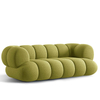 Modern Engineering Custom Indoor Furniture Home Hotel Villa Lobby Living Room Guest Room Velvet Fabric 2-seater Sofa Set