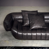 Living Room Home Furniture Italian Modern Design Sofa for Four Nordic Style Velvet Fabric Sofa Set