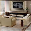 Hot Sale New Design Luxury Side Table Round Glass Table Living Room Furniture Coffee Table