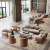 Newly Designed Patent Sofa 3 Seat Modern Home Hotel Lobby Office Apartment Furniture Metal Leg Comfortable Velvet Fabric Sofa