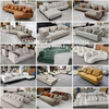 Modern Luxury Couches Fabric Premium Boucle Sofa Living Room Italian Designer Furniture Luxury Sofa Set