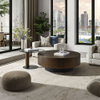 Italian Design Living Room Furniture Metal Luxury Coffee Tables Modern Simple Tempered Glass Coffee Table Set