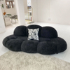 Factory Wholesale Modern Design Living Room Furniture Hotel Lobby Beauty Salon Velvet Cloud Creative Sofa