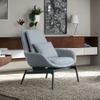 Modern Fabric Lounge Chair Living Room Sofa Chair Hotel Leisure Facilities Armchair