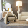 Modern Luxury Living Room Lounge Chair Designer Velvet Fabric Leisure Furniture for Home Bedroom or Apartment Use