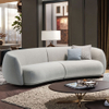 Modern Curved Sofa Set Living Room Furniture Hotel Apartment Villa Sectional Sofa Modular Velvet Couch