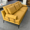 Modern Luxury Creative Design Couch Home Furniture Villa Living Room Hotel Lobby High-quality Leather Three Seater Sofa