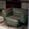 Italian Luxury Living Room Furniture Set High Quality Yellow Velvet Single Sofa European Stylish Modern Armchair Fabric Hotels