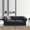 American Style Furniture Sofa Design Hotel Home Furniture Living Room Chesterfield Leather Sofa