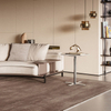 Italian Minimalist Modern Design Coffee Table Hotel Living Room Side Table Stainless Steel Marble Circular Round Corner Table