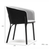 Modern Restaurant Furniture Chair Dinning Room Velvet Luxury Fabric Dining Lounge Chair for Hotel