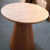 Nordic Modern Dining Table High Quality Solid Wood Slab with Live Edge Italian Marble Coffee Table