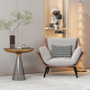Luxury Popular Design Leisure Single Sofa Wabi-sabi Home Upholstery Armchair Lounge Hotel Living Room Furniture Accent Chair