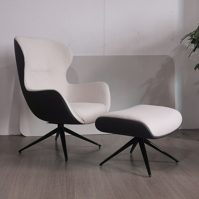 Lounge Chair Living Room Furniture Modern Leather Cover Accent Customized Style Packing Color