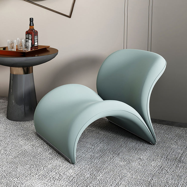 Minimalist Nordic Design Home Furniture Fabric Leisure Single Sofa Lazy Sofa Floor Chair Lounge Accent Chair