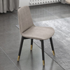 Modern Wood Dining Chair Velvet Dining Set With Chair Luxury Hotel Dining Room Nordic Chair