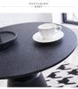 Foshan Creative Modern Tea Table Restaurant Wooden Round Table