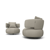 Modern Stainless Steel Velvet Fabric Armchair Accent Chair Leisure Chair Single Sofa Chair for Living Room Hotel Furniture