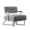 Minimalist Armchair Designer Original Furniture Modern Living Room Sofa Chair Fabric Lounge Chair