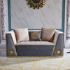 Factory Customized Modern Luxury Living Room Sofa Set Velvet Buckle Hotel Sofa
