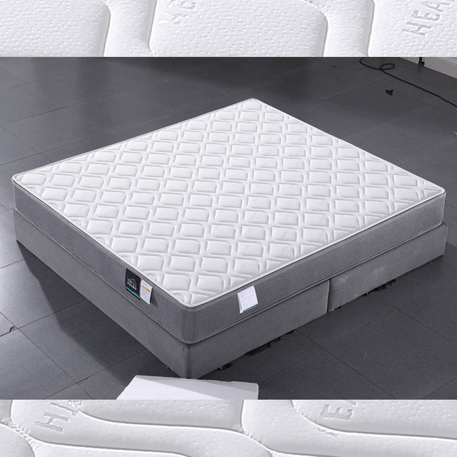Modern Simple Whole Mesh Spring Environmentally Friendly Coconut Brown Latex Knitted Fabric Mattress