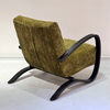 Modern Creative Design Leisure Chair Solid Wood Velvet Fabric Armrest Used for Villa Living Room Luxury Hotel Apartments